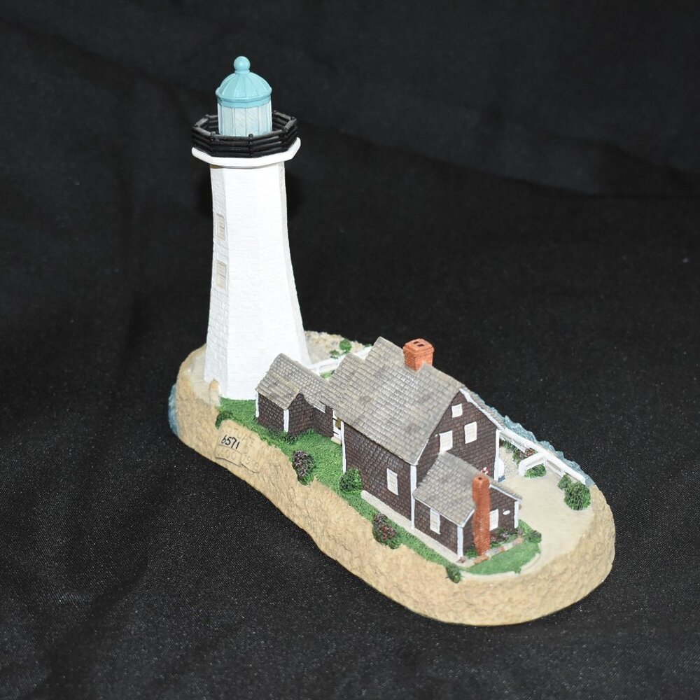 1996 Harbour Lights Scituate Mass #166 Rare Limited Edition #6571 Boxed & COA - Picture 7 of 12